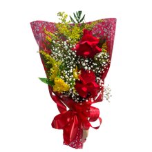 Ramalhete 2 Rosas Vermelhas
