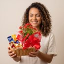 Cesta com Bombons e Kalandiva