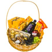 Cesta de Frutas, Chocolates e Chocotone