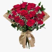 Buquê 24 Rosas Vermelhas Nacionais
