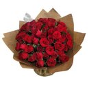 Buquê 50 Rosas Vermelhas Nacionais