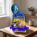 Cesta de Aniversário e Balão