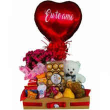 Cesta Romântica Carinho e Chocolate