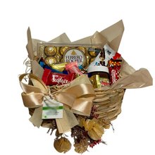 cesta de chocolate premium