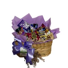 Cesta de Chocolate na Palha