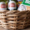 Cesta Cerveja e Salgados e Queijos
