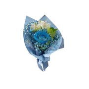 Arranjo com Rosa Azul