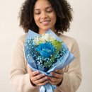 Arranjo com Rosa Azul