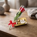 Solitária Rosa e Ferrero