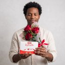 Buquê de 3 Rosas e Raffaello
