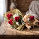 Ramalhete Rosas e Urso