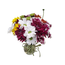 Arranjo Colorido Com Vidro