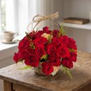 Cesta de Rosas 2 Cores