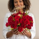 Cesta de Rosas 2 Cores