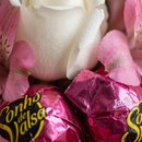 Buquê Rosas com Chocolate 