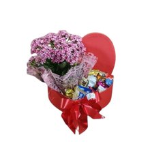 Cesta Coração Red Rose