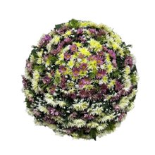 Coroa de Flores Simples Média 