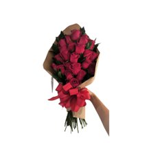 Buquê Europeu com 24 Rosas