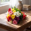 Buquê de Flores do Campo com Gérberas 