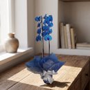 Orquídea Plantada Azul