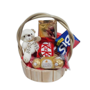 Cesta com Mini Pelúcia e Chocolates