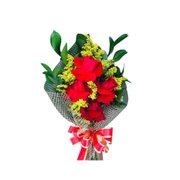 Ramalhete com 4 Rosas