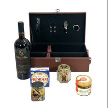  Kit Executivo Queijo e Vinho Lux 