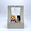 Cesta com Pelúcia de Urso e Chocolates Luckau