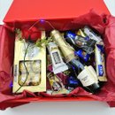 Caixa com Espumante e Chocolates Romântico