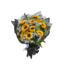 Buquê Jardim Encantado com 10 girassois