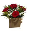 Caixa Box Rosas Vermelhas