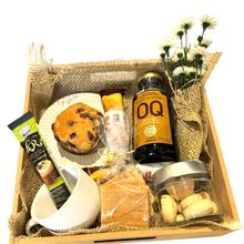 Cesta Box Despertar Rústico: Café Premium e Flores