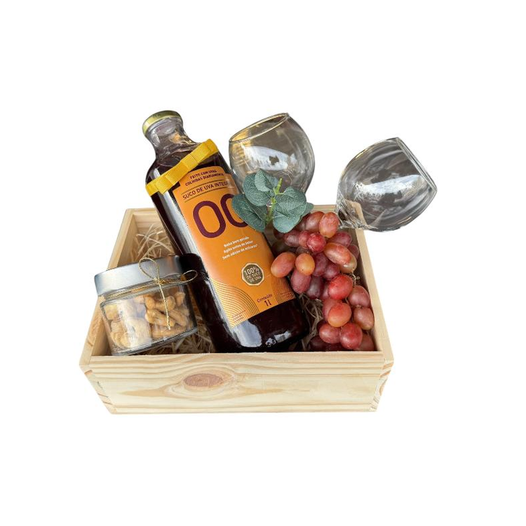 Cesta de Presente Uva & Sabores
