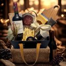 Cesta Gourmet Vinho e Sabores