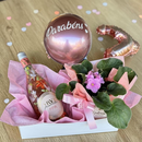 Cesta Celebração Pink & Flores