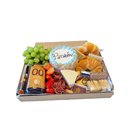 Cesta de Café da manhã de Aniversário com Bento Cake 