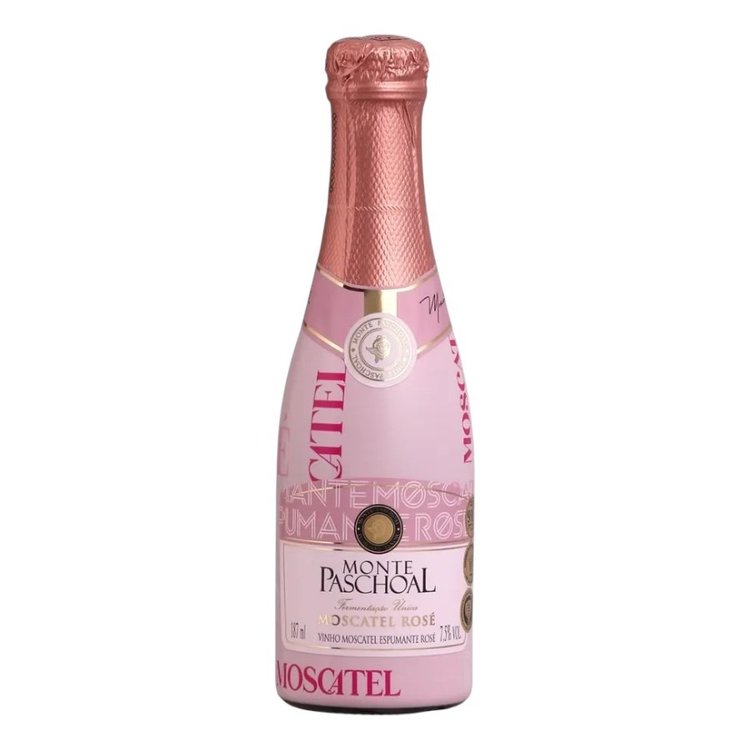 Espumante Monte Paschoal Moscatel Rosé 187 ml