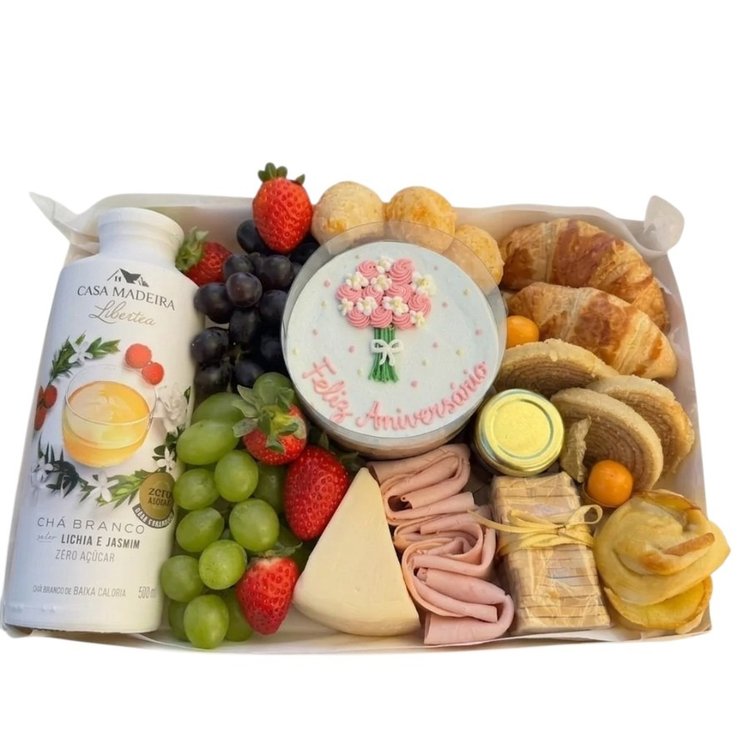 Presentes de feliz aniversário para mulheres, mãe, amiga, irmã, esposa, avó, presentes de autocuidado, presentes exclusivos, relaxantes, spa, cesta, para mulheres, mãe, esposa,... Box Café no Jardim - Edição Especial de Aniversário