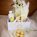 Cesta Acolhimento com Orquídea e Delícias