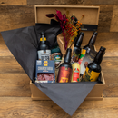 Cesta com Cervejas Artesanais e Chocolate Luxo