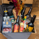Cesta com Cervejas Artesanais e Chocolate Luxo
