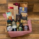 Cesta Presente Gourmet com Vinho & Pasta Italiana