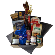 Cesta Gourmet Coração de Chocolate & Fondue