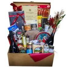 Cesta de Natal Gourmet Luxo completa 34 itens 