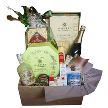 Cesta de Natal Presente Fino c/ licor Limoncello 