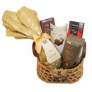 Cesta com Ovo de Páscoa e Chocolates Nugali