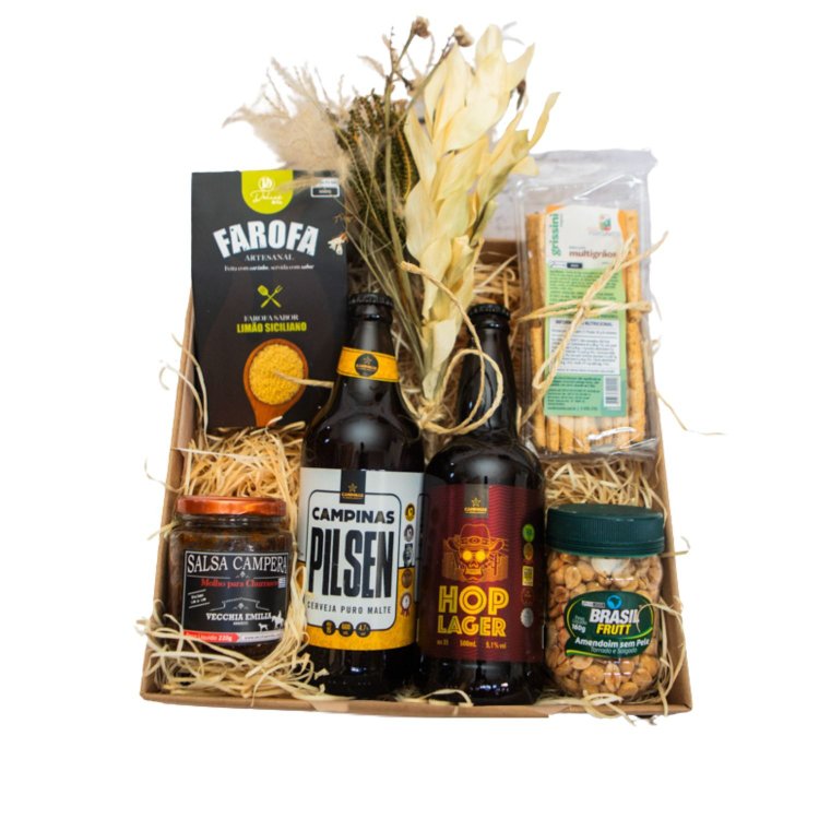 Kit Presente c/ Cervejas Meu Churrasqueiro Favorito