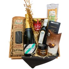 Cesta Gourmet Pasta Italiana ao Nero com Polvo