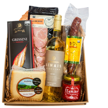 Cesta Gourmet  com Vinho & Tábua de Frios