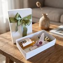 Cesta Vinho e Flores